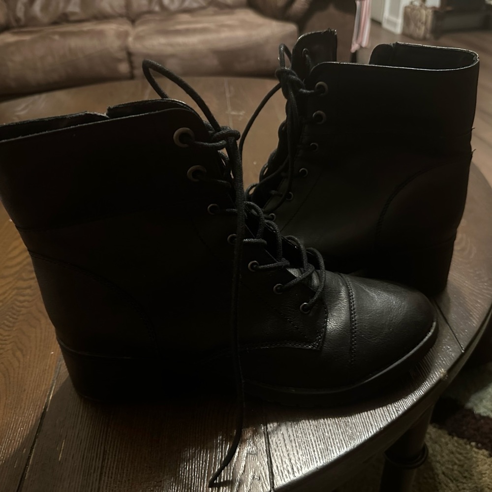 Black boots